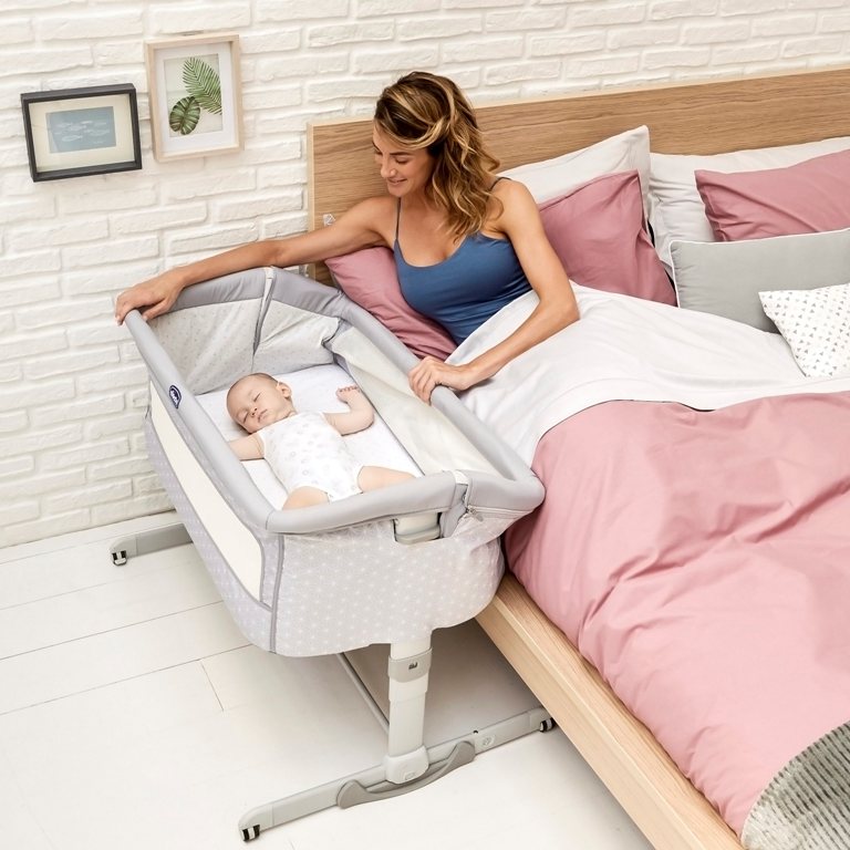 chicco next2me dream łóżeczko pokój dla dziecka dostawka